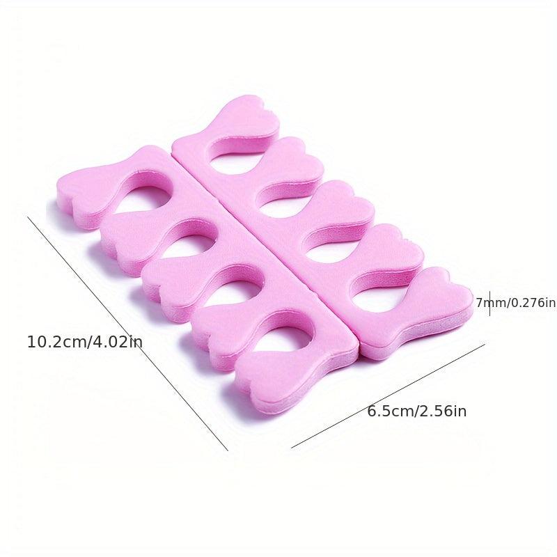 10 pcs Foam Sponge Finger Separator Nail Art Toe Separation