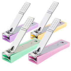 Anti Splash Sharp Nail Clippers Stainless Steel