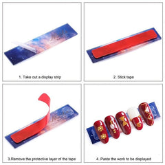 Clear Double Sided Adhesive Tape for Nail Art - Removable Mounting Tape