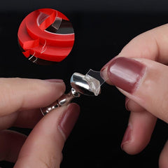 Clear Double Sided Adhesive Tape for Nail Art - Removable Mounting Tape