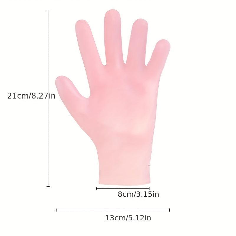 Moisturizing Gloves for Dry Hands - Anti-Cracking Silicone Hand Protectors