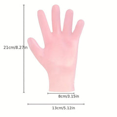 Moisturizing Gloves for Dry Hands - Anti-Cracking Silicone Hand Protectors