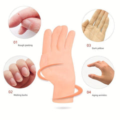 Moisturizing Gloves for Dry Hands - Anti-Cracking Silicone Hand Protectors