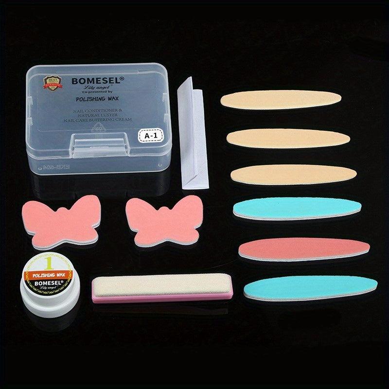 Nail Polishing Wax Set Manicure Tools Kit for Salon Home