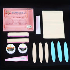 Nail Polishing Wax Set Manicure Tools Kit for Salon Home