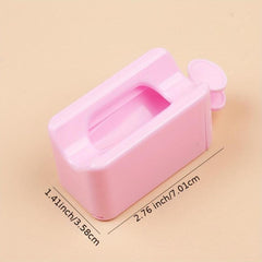 Two Layer Dip Powder Recycling Tray for Home Manicure