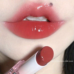 Jelly Lipstick Lip Gloss Mirror Glow Long Lasting Moisturizing Lip Glaze