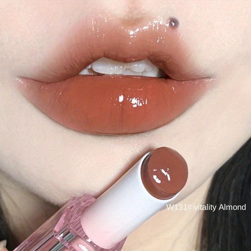 Jelly Lipstick Lip Gloss Mirror Glow Long Lasting Moisturizing Lip Glaze