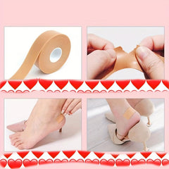 Silicone Gel Heel Cushion Foot Care Shoe Pads Insert