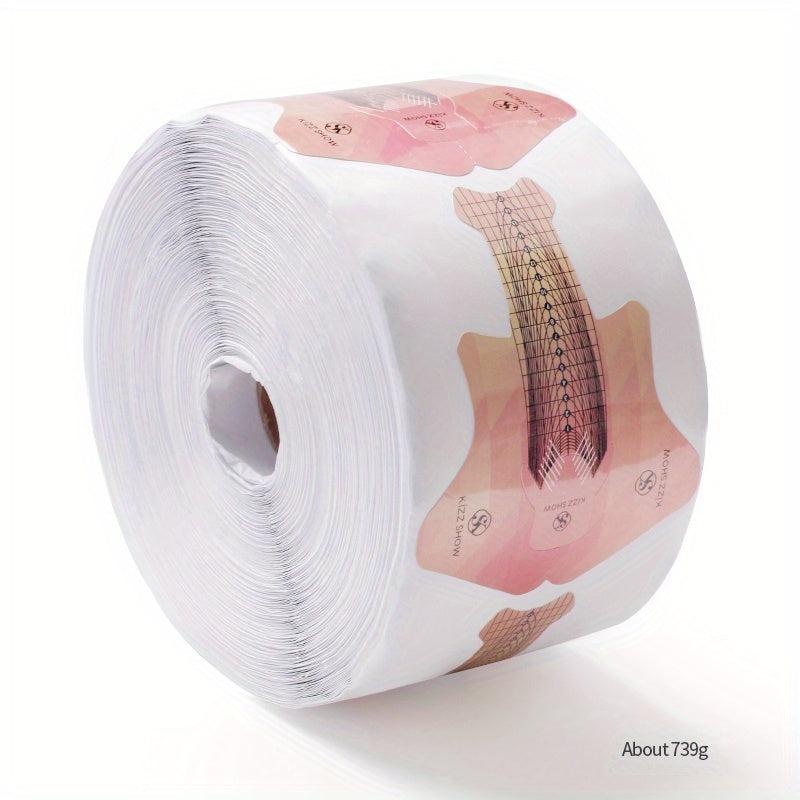 Fish Shape Nail Art Paper Tips 500 Per Bag