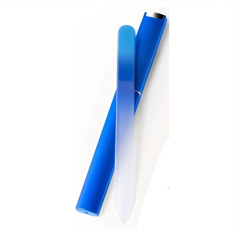 3 Pack Glass Nail File Crystal Fingernail Files Set Double Sided Nail Files