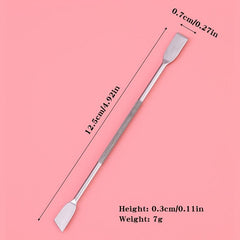 Stainless Steel Cuticle Pusher Dead Skin Remover Nail Tool