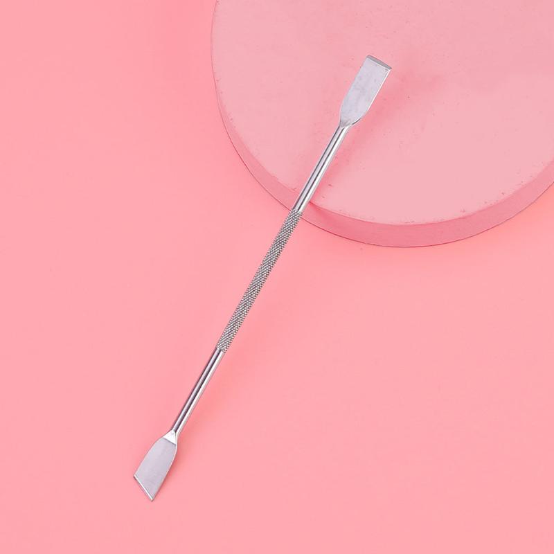 Stainless Steel Cuticle Pusher Dead Skin Remover Nail Tool