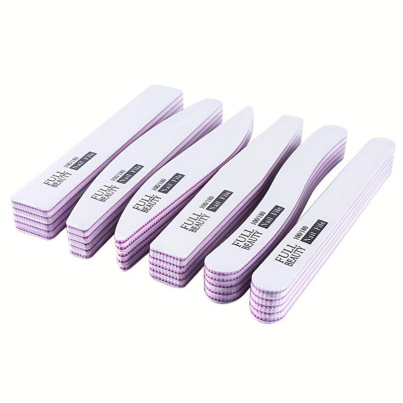 Professional Nail Files Nail Art Manicure Pedicure Tool Set