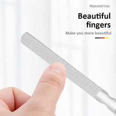 Double Sided Stainless Steel Nail Files for Manicure Pedicure