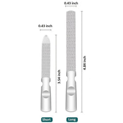Double Sided Stainless Steel Nail Files for Manicure Pedicure
