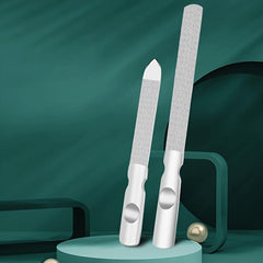 Double Sided Stainless Steel Nail Files for Manicure Pedicure