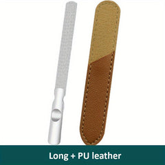 Double Sided Stainless Steel Nail Files for Manicure Pedicure