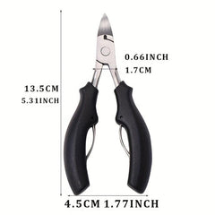 Professional Stainless Steel Nail Cutter Set with Scissors and Remover