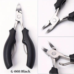 Professional Stainless Steel Nail Cutter Set with Scissors and Remover
