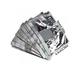 100 Pcs Aluminium Foil Nail Art Removal Wraps
