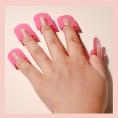 Plastic Nail Polish Protectors Clips, Spill Proof Tools for Fingers and Toe