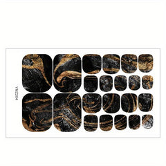 Starry Sky Toe Nail Stickers for DIY Manicure Lace YMZ235 YMZ264