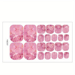 Starry Sky Toe Nail Stickers for DIY Manicure Lace YMZ235 YMZ264