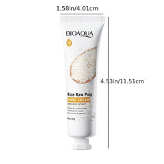 Rice Hand Cream: Nourishing and Repairing Skin