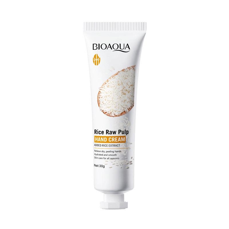 Rice Hand Cream: Nourishing and Repairing Skin
