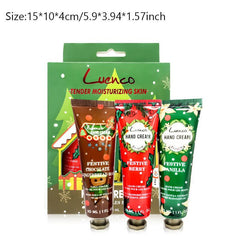 Christmas Hand Cream Set - Moisturizing & Nourishing Hand Lotion - Travel Size
