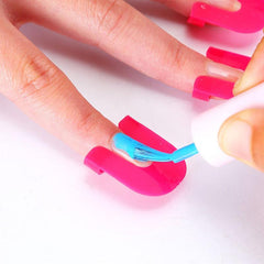 Nail Polish Anti-spill Clip Set - French Armor Novice Model Clip
