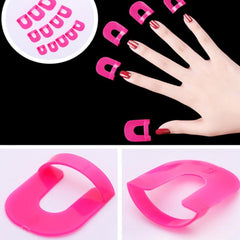 Nail Polish Anti-spill Clip Set - French Armor Novice Model Clip