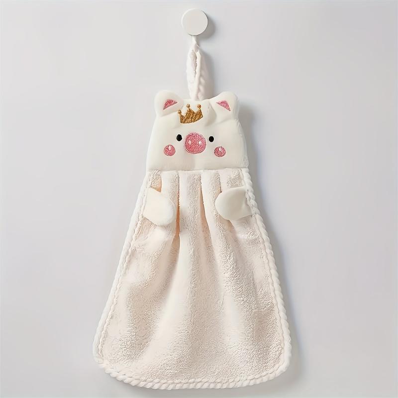 Microfiber Hand Towels Little Pig Absorbent Kitchen Towel