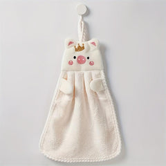 Microfiber Hand Towels Little Pig Absorbent Kitchen Towel