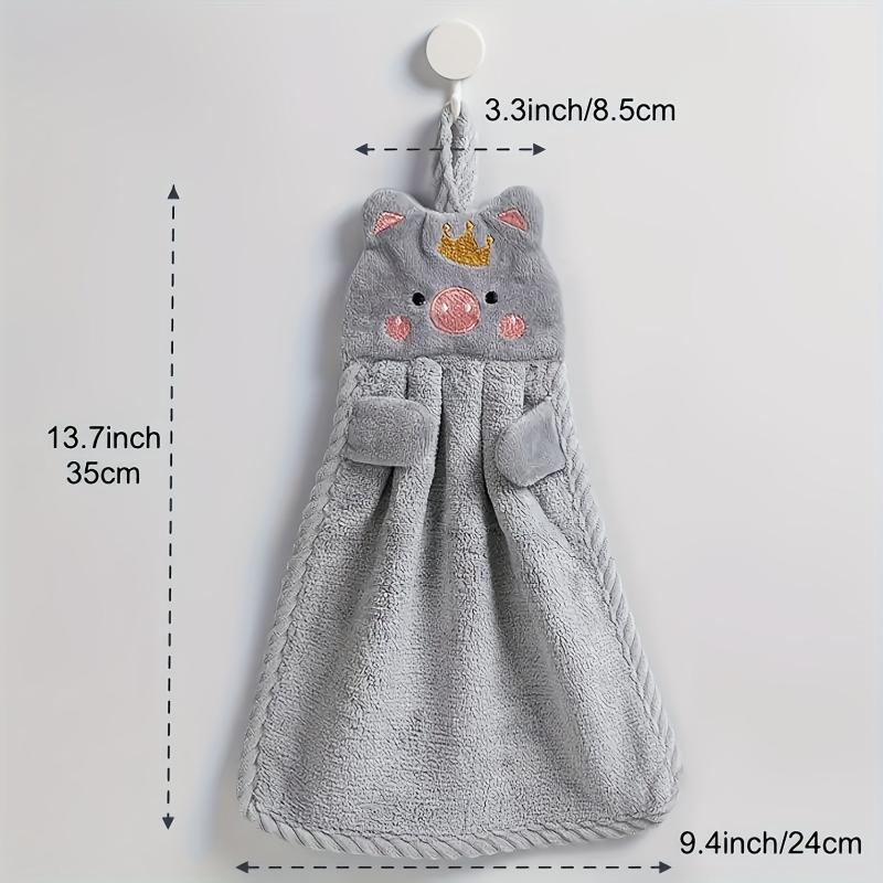 Microfiber Hand Towels Little Pig Absorbent Kitchen Towel