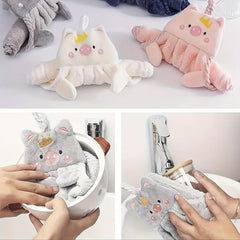 Microfiber Hand Towels Little Pig Absorbent Kitchen Towel