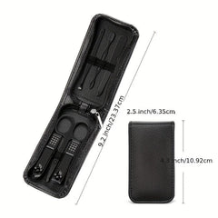 6 pcs Nail Clippers Set Professional Manicure and Pedicure Kits for Safe Use