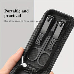 6 pcs Nail Clippers Set Professional Manicure and Pedicure Kits for Safe Use