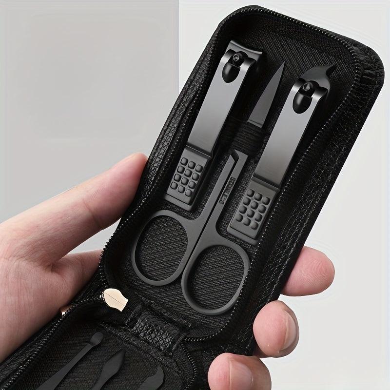 6 pcs Nail Clippers Set Professional Manicure and Pedicure Kits for Safe Use
