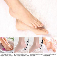Stainless Steel Foot File Callus Remover - Professional Foot Scrubber