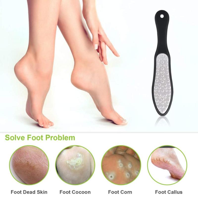 Stainless Steel Foot File Callus Remover - Professional Foot Scrubber
