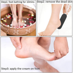 Stainless Steel Foot Scrubber for Callus Removal and Pedicure