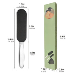 Stainless Steel Foot Scrubber for Callus Removal and Pedicure