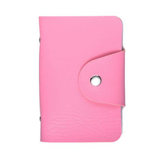 Rainbow Nail Art Stamp Plate Holder PU Leather Nail Stamping File Case