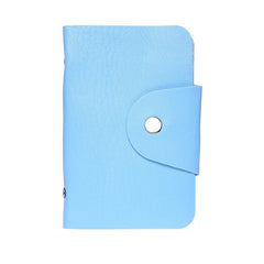 Rainbow Nail Art Stamp Plate Holder PU Leather Nail Stamping File Case
