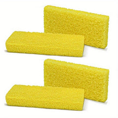 4 Pcs Coarse Pedicure Pumice Stone Disposable Foot Scrubber Sponge Pads