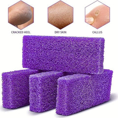 4 Pcs Coarse Pedicure Pumice Stone Disposable Foot Scrubber Sponge Pads