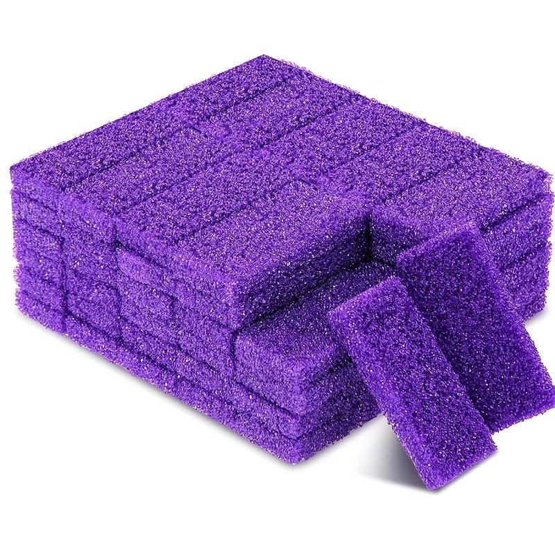 4 Pcs Coarse Pedicure Pumice Stone Disposable Foot Scrubber Sponge Pads