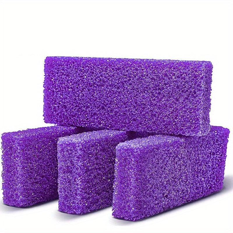 4 Pcs Coarse Pedicure Pumice Stone Disposable Foot Scrubber Sponge Pads